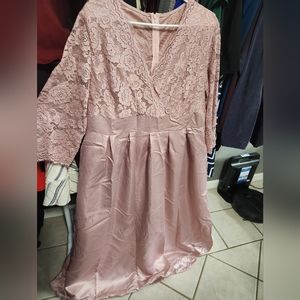 EVENING DRESS  Rose Pink NWOT